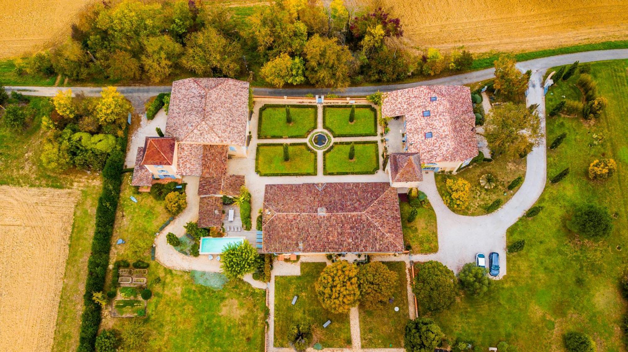 Propriete Le Monneton Bed and Breakfast Sainte-Christie Exteriör bild
