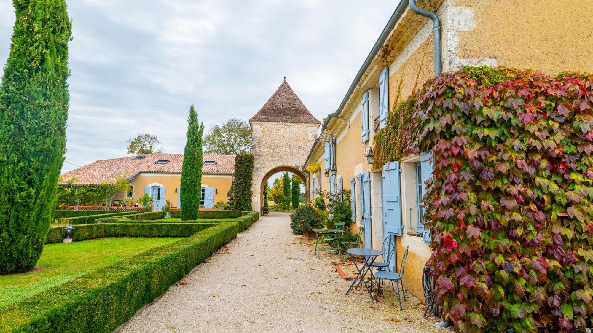 Propriete Le Monneton Bed and Breakfast Sainte-Christie Exteriör bild