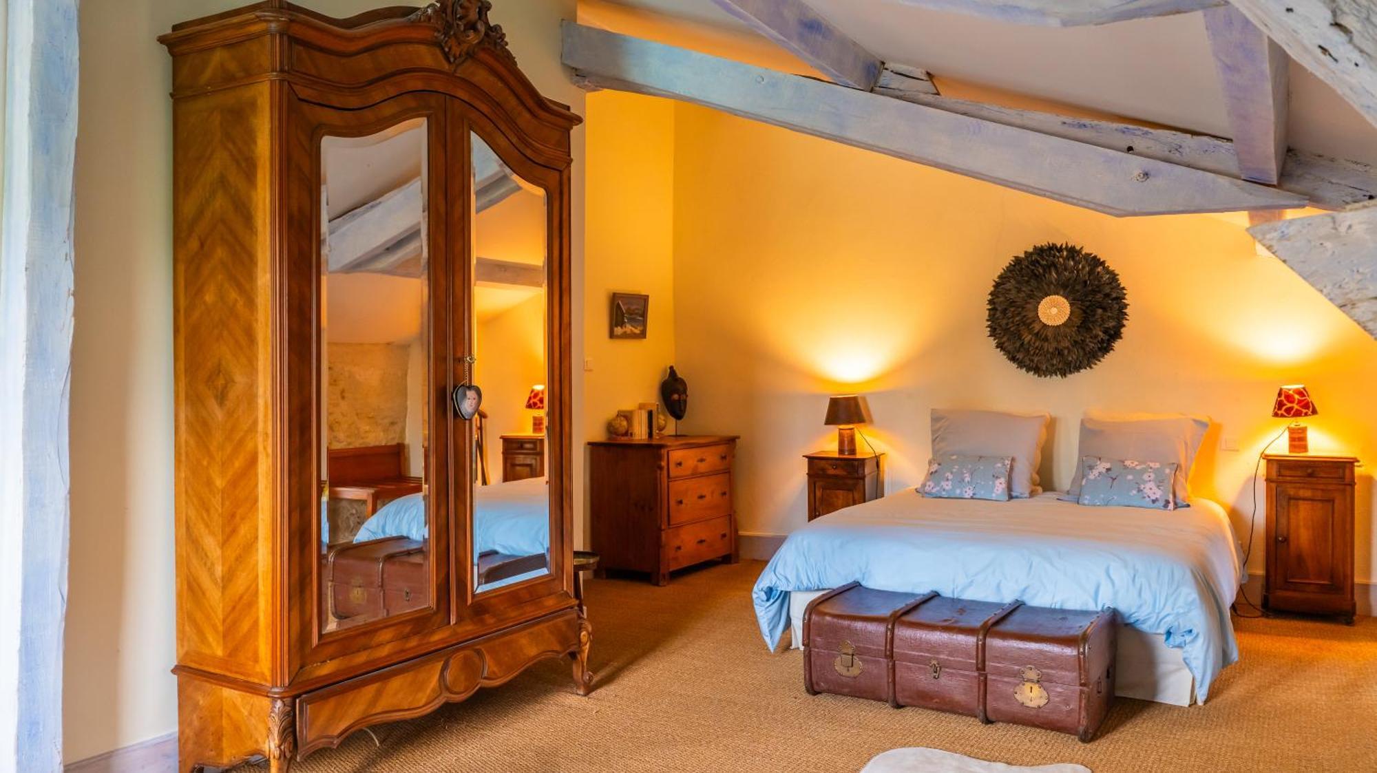Propriete Le Monneton Bed and Breakfast Sainte-Christie Exteriör bild