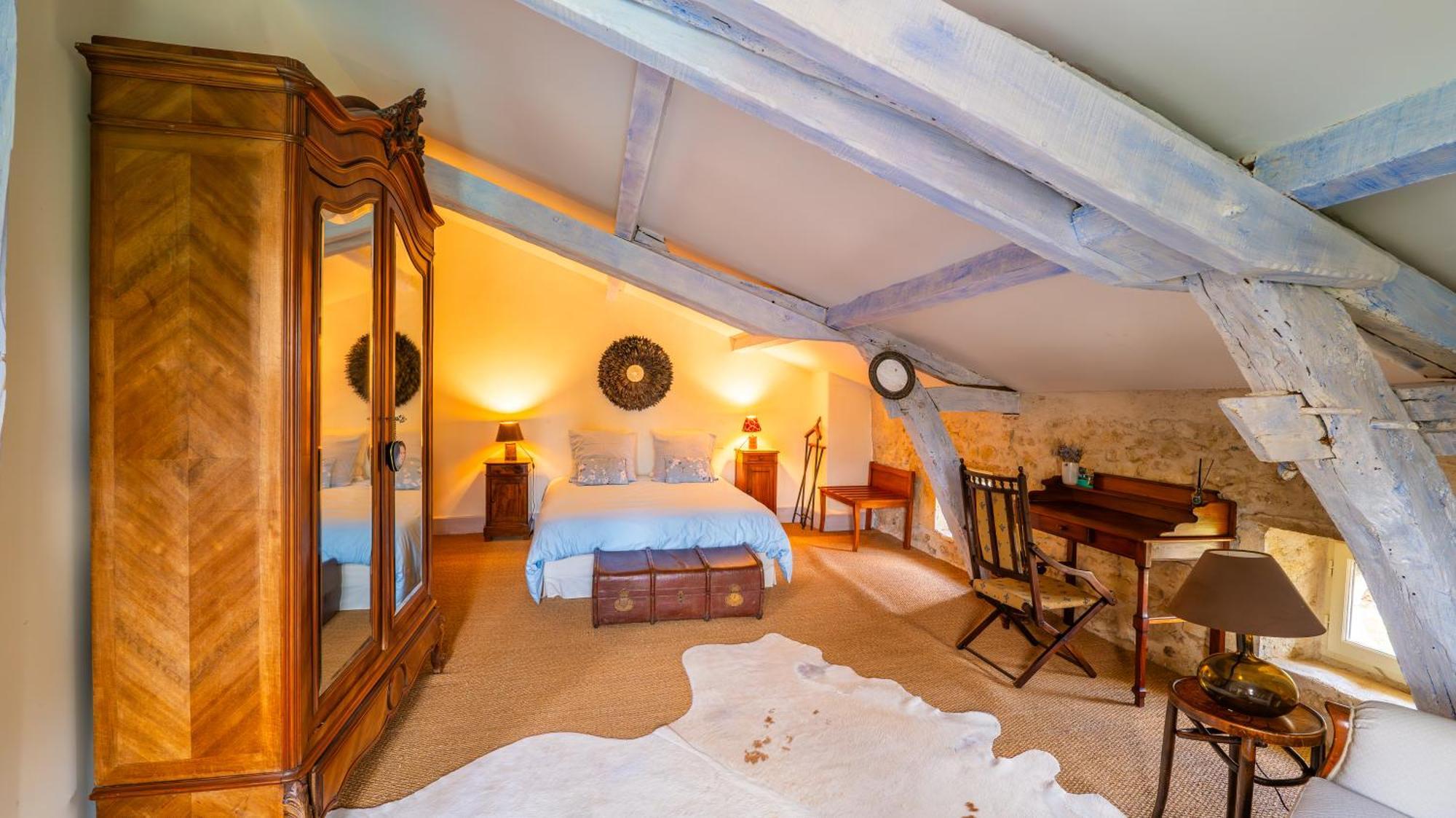 Propriete Le Monneton Bed and Breakfast Sainte-Christie Exteriör bild