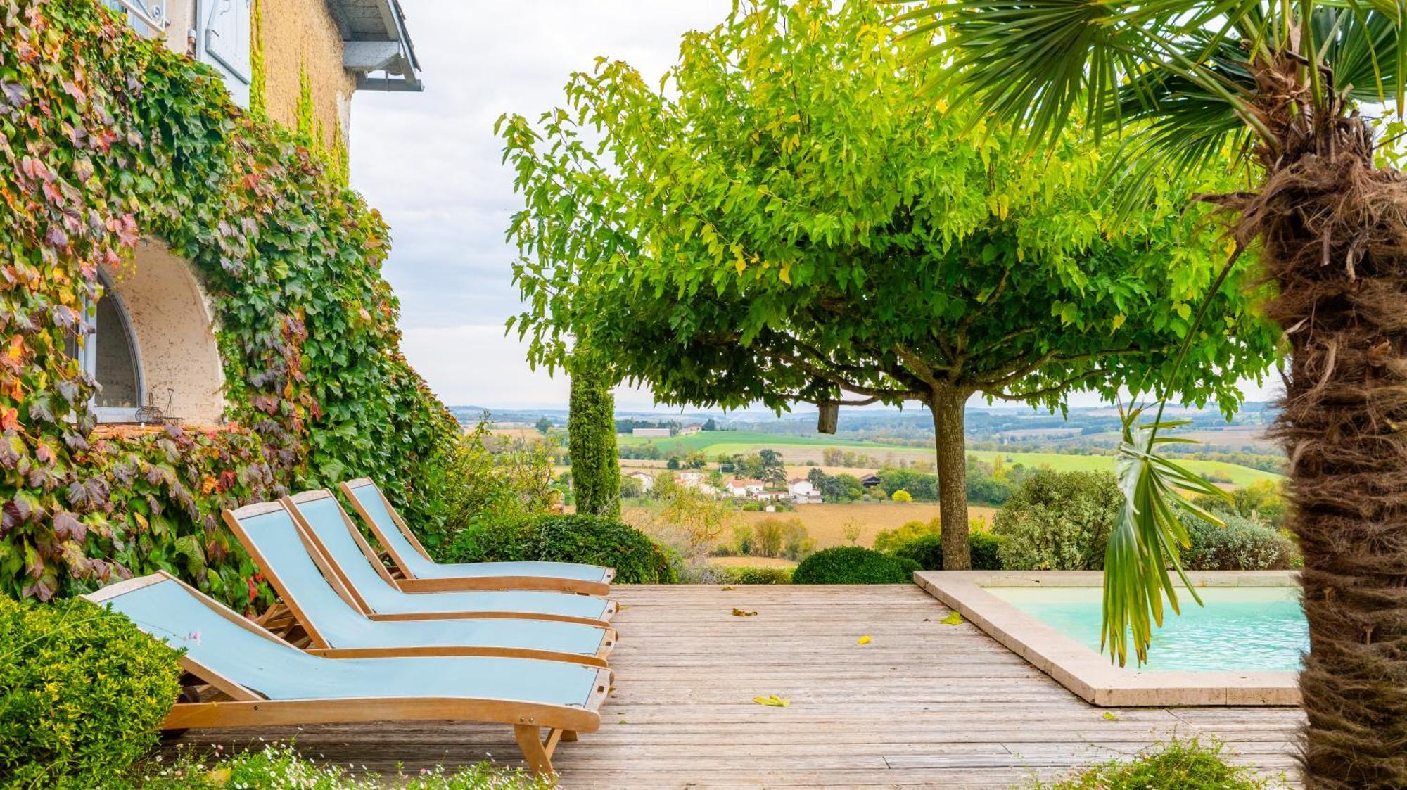 Propriete Le Monneton Bed and Breakfast Sainte-Christie Exteriör bild