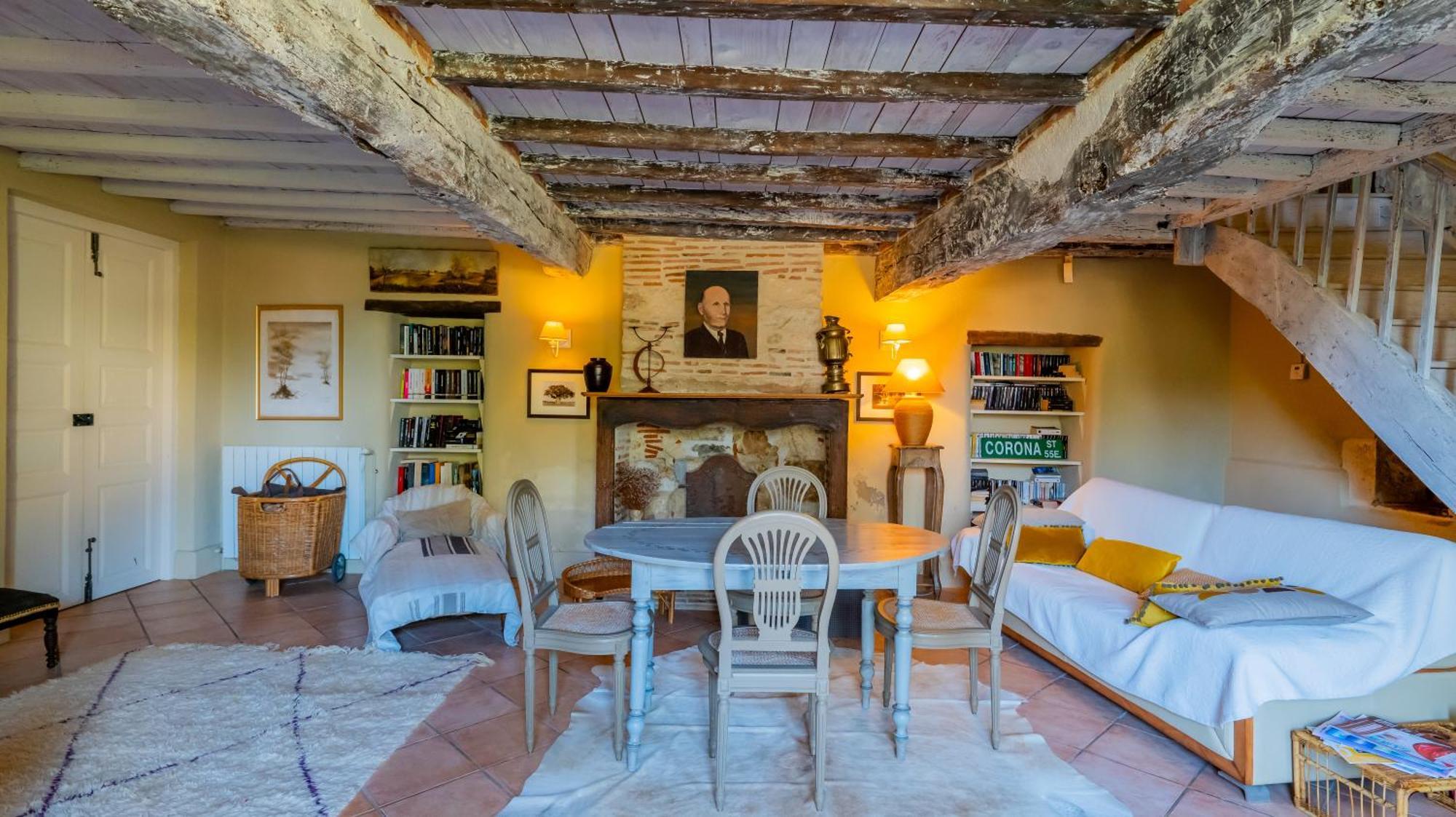 Propriete Le Monneton Bed and Breakfast Sainte-Christie Exteriör bild