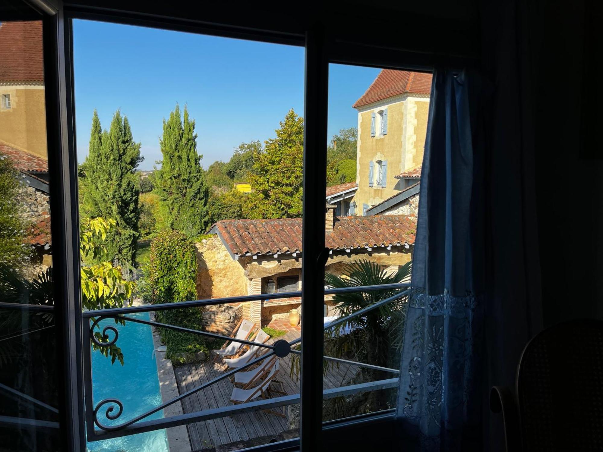 Propriete Le Monneton Bed and Breakfast Sainte-Christie Exteriör bild